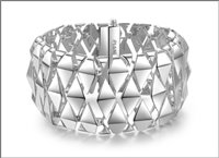 Armband Pianegonda Dame Planus in Silber PPL11D